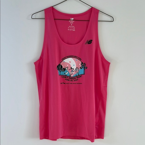 New Balance Tops - 2025 New Balance NYRR LGBT Pride Run Race Top - Women Small
